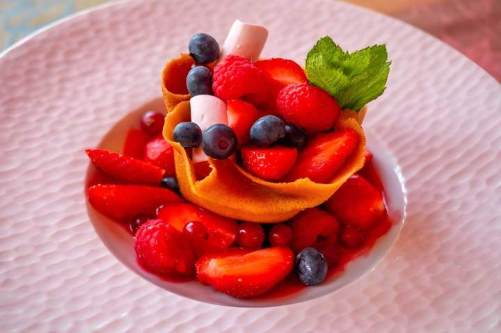 Craquants de fruits rouges à la mélisse, Vouneuil-sous-Biard